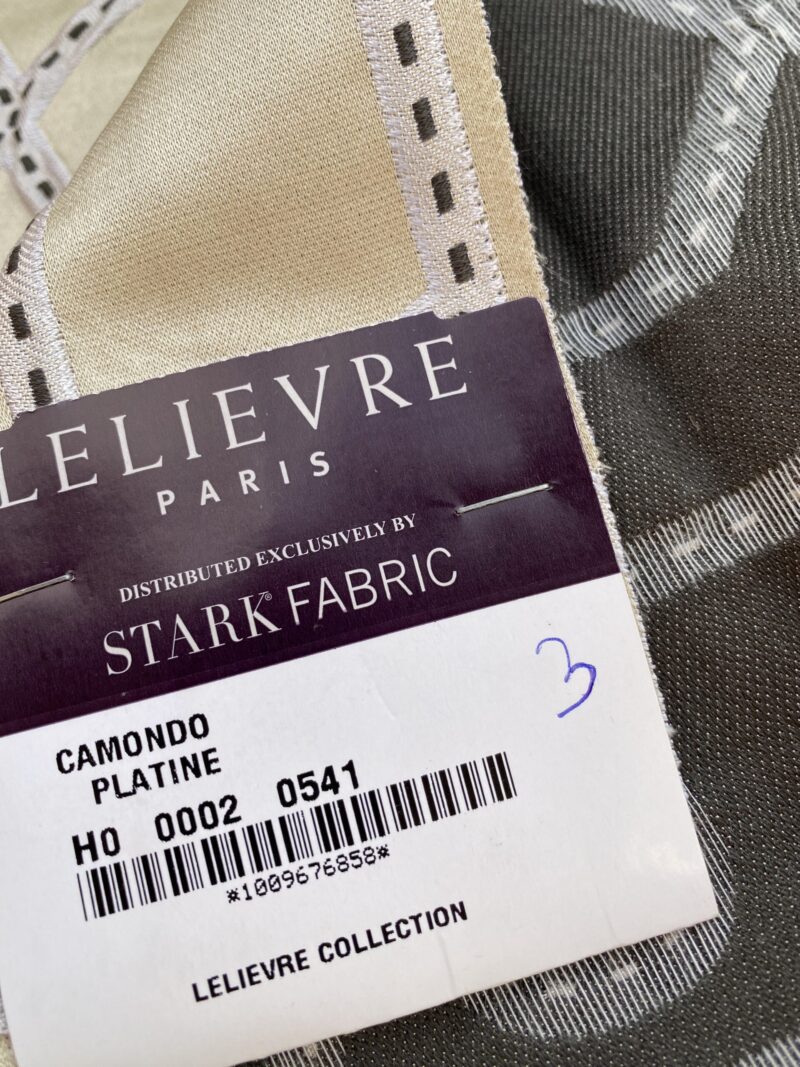 IMG_3168 10 Berkbox76  Square Jacquard by Lelievre Paris Camondo Platine  MSRP USD 440/y