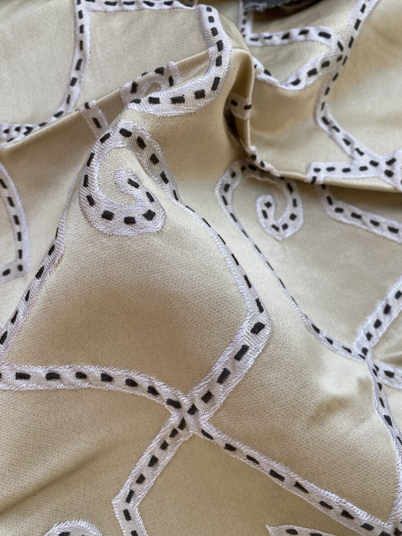 IMG_3170 10 Berkbox76  Square Jacquard by Lelievre Paris Camondo Platine  MSRP USD 440/y