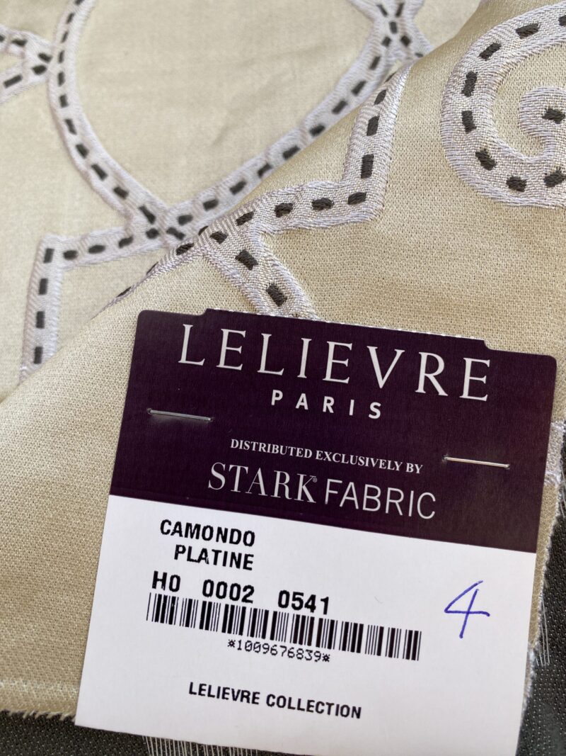 IMG_3172 11 Berkbox76  Square Jacquard by Lelievre Paris Camondo Platine  MSRP USD 440/y