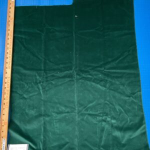 IMG_4015 1 Berkbox81 Square Velvet Velours Elegance Green Solid  Cotton 33"x 25" MSRP USD 300+/y