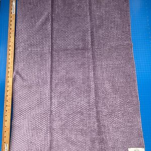 IMG_4284 10 Berkbox83 Square Velvet by Grey Watrkins Monterosso Lavender Purple Small Scale Dots Circle 1.1yd x 25"W MSRP USD192/y