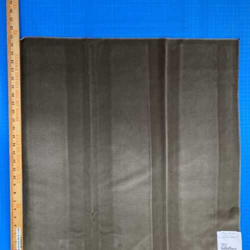 12 Berkbox84 Square Velvet by Christian Fischbacher Visconte II Rattan Gray Solid 26"L x 26"W MSRP USD 300+/y