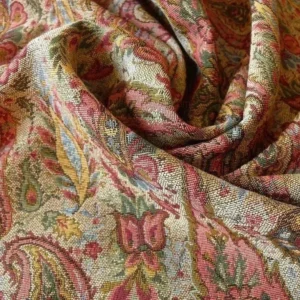 products-P1390456 Lee Jofa Kashmir Bengali Cotton Tapestry Woven Paisley MSRP USD 196/Y