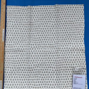IMG_5521 10 Berkbox89 Square Jacquard by Scalamandre Dot Weave Sand Beige White Small Scale Dot Circle MSRP USD 414/y