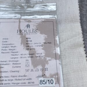 10 Berkbox97 Length Plains Texture by Houles Paris Idya Gray Stripe Texture MSRP USD 200+/y