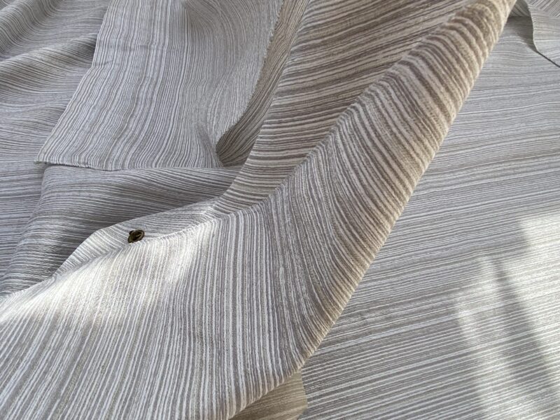 10 Berkbox97 Length Plains Texture by Houles Paris Idya Gray Stripe Texture MSRP USD 200+/y