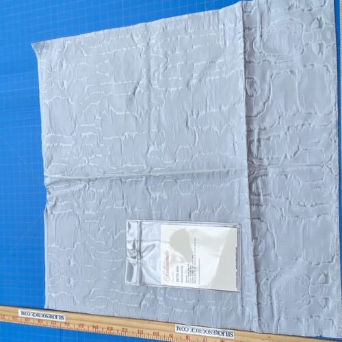 IMG_7565 51 Berkbox99 Square Jacquard by Scalamandre Salon Moire Nordic Blue Damask Shell USD 442/yd