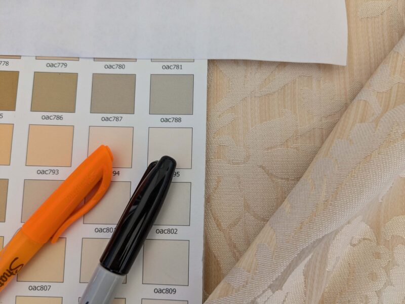 PXL_20250403_211926205 Clarence House Florent Damask Cotton Beige Pale Gold Italian Damask Pomegranate MSSP USD220/y