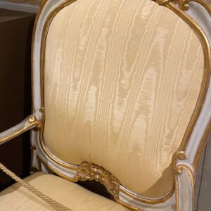 IMG_0030 Scalamandre " Salon Moire Gustavian Blue Classic Silk Moire Watermark Historical Reversible MSRP USD 442/Y Sc 0004 26739