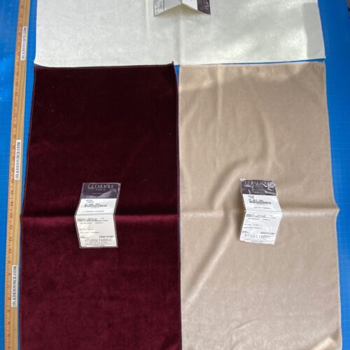 IMG_7657 11 Berkbox100 Square Velvet by Lelievre Paris Sultan 3 Pieces in Different Colorways