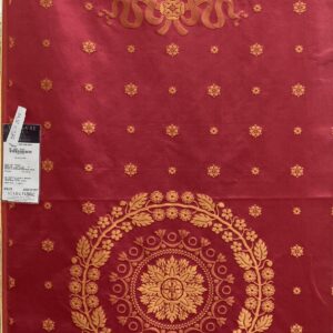 "RESERVED" 9 Berkbox101 Square Silk by Lelievre Paris Gericault Seat and Back Rouge Red Brown White House Neoclassic Medallion Chair Seats  25"L x 58"W MSRP USD500+/y