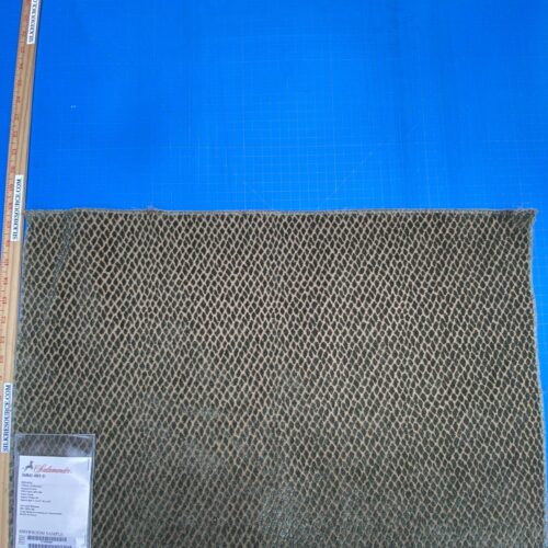 IMG_8161 31 Berkbox101 Square Silky by Scalamandre Iguana Giada Green Brown Small Scale Silk Cotton Jacquard Velvet MSRP USD300+/y