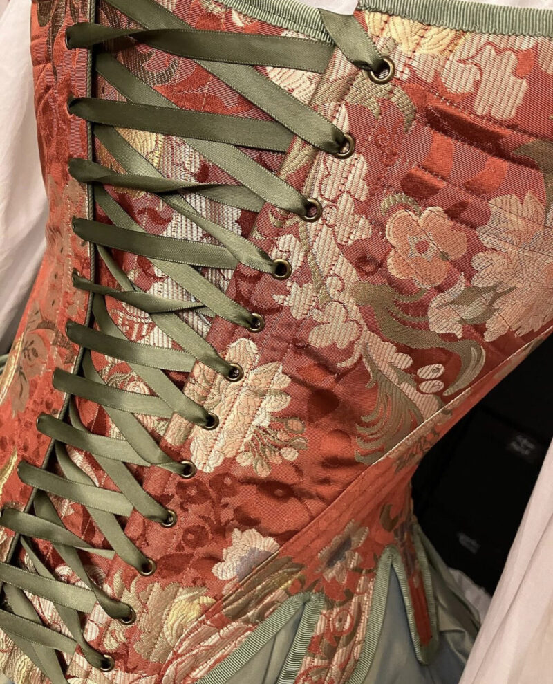 Scalamandre Old World Weavers Louis Xv Silk Lampas Chinese Red Chinoiserie MSRP USD 730/Y circa 1730