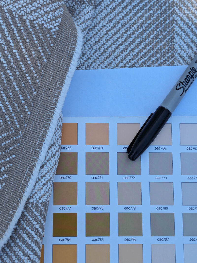 PXL_20240313_204120627 10 EV35 Length 2.9y Lelievre Hypnose M1 Naturel White Beige Texture Plain Plaid Square MSRP USD 400+/y