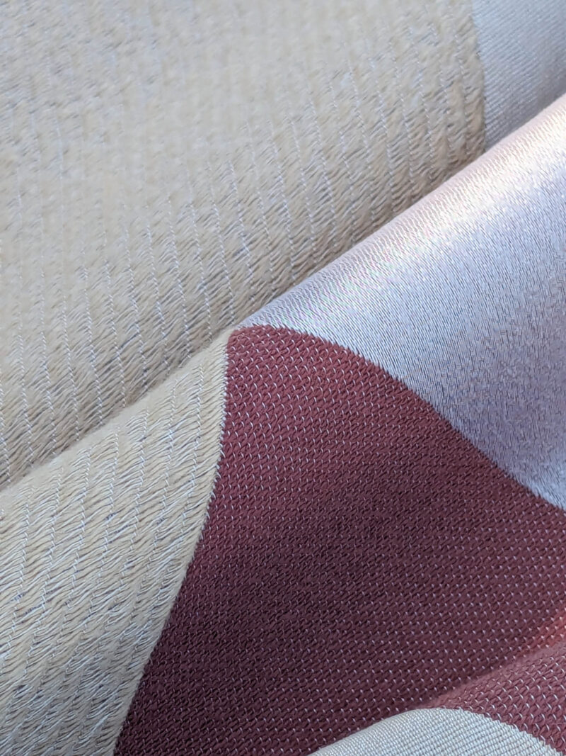 PXL_20240313_205912477 15 EV35 Length 2.8y Lelievre Scala M1 Poudre White Yellow Diamond Geometric Jacquard MSRP USD 500+/y