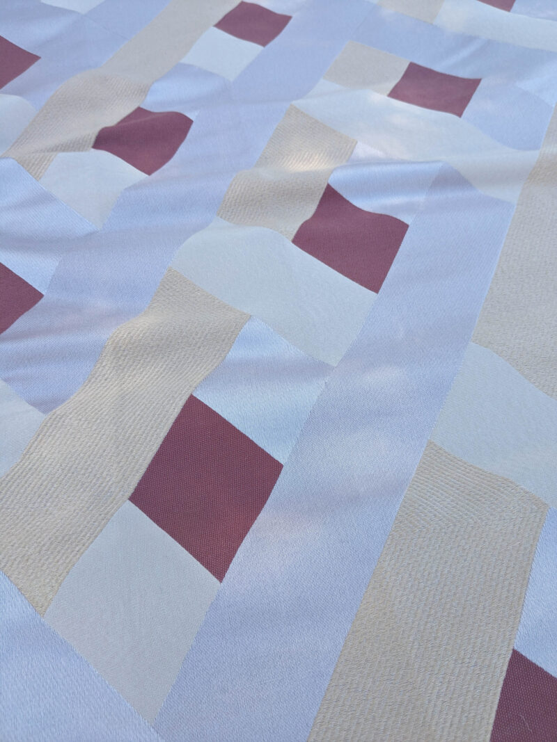 PXL_20240313_205938770 15 EV35 Length 2.8y Lelievre Scala M1 Poudre White Yellow Diamond Geometric Jacquard MSRP USD 500+/y