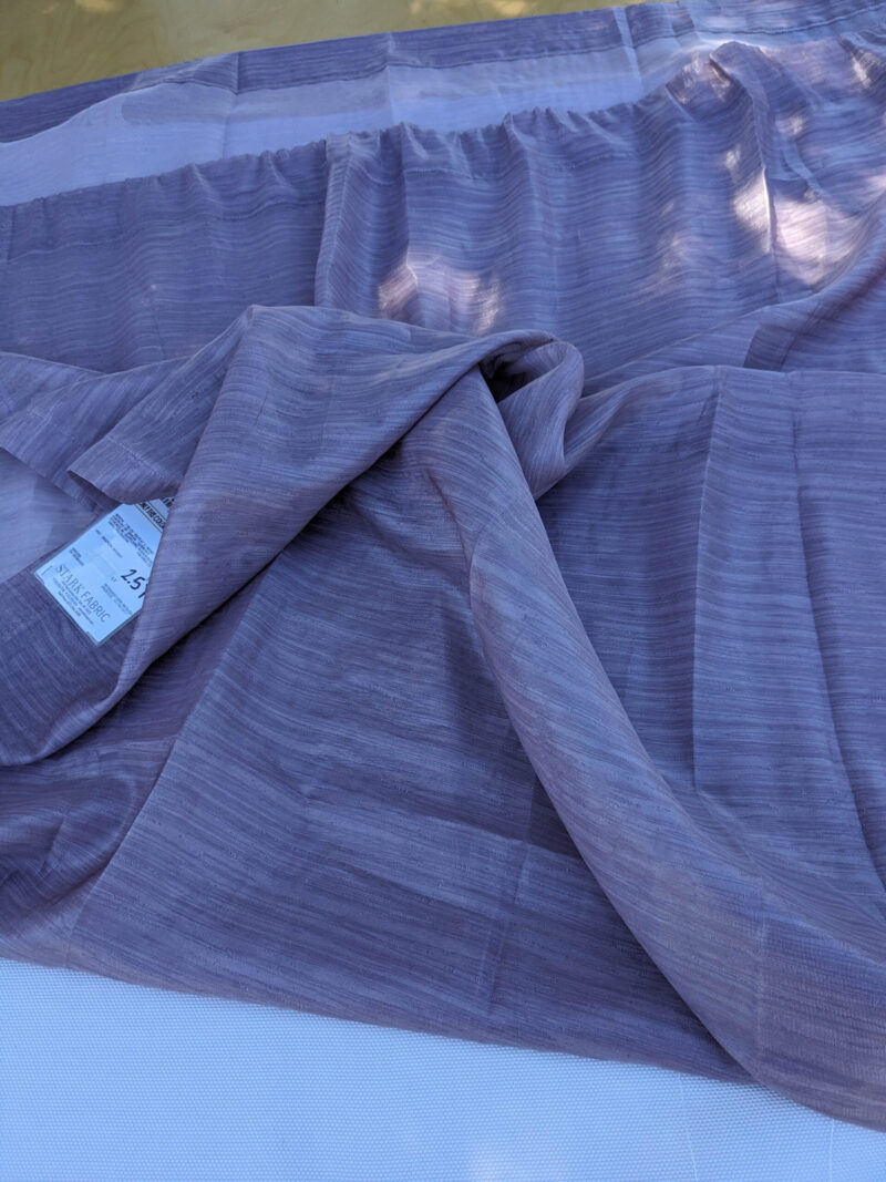 PXL_20240314_203430920 39 EV35 Length 2.5y Christian Fischbacher Aqua Mauve  Purple Solid MSRP USD 200+/y