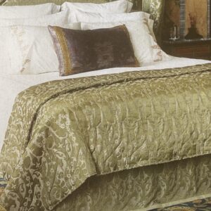 IMG_1486 100% Silk Damask Peony River - Spice Red