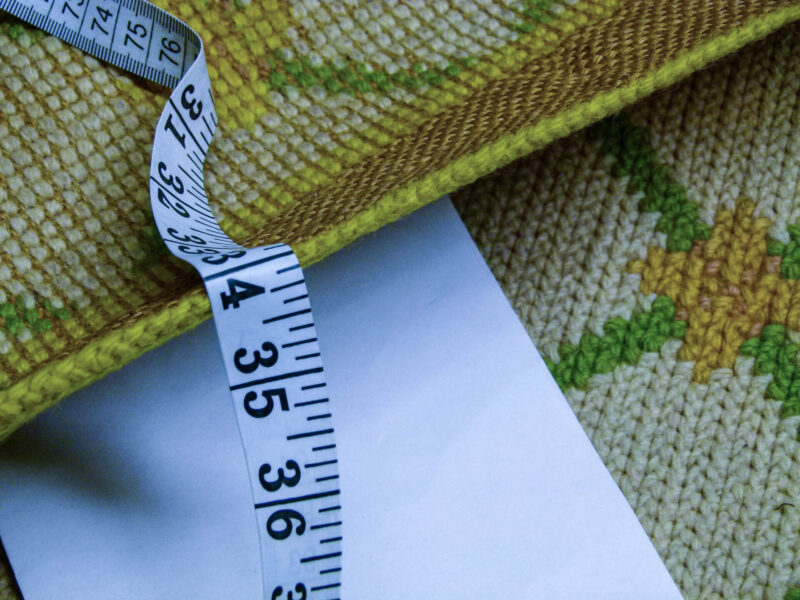 P1110561 Stark Hartford Wheat 4'10" X 6' 5" Wool Flat Weave Rug Gold Wheat Green Yellow Spring! MSRP USD 1300