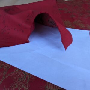 PXL_20240513_185312466 Ralph Lauren Chinoisery Toile Silky Cotton Crimson Gold