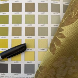 Scalamandre Fornarina Gold Silk Damask Medallion MSRP USD 648/Y