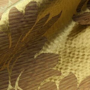 Scalamandre Fornarina Gold Silk Damask Medallion MSRP USD 648/Y