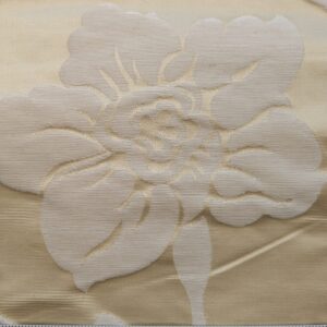 Scalamandre Sophie Ivory Silk Cotton Floral MSRP USD318/y