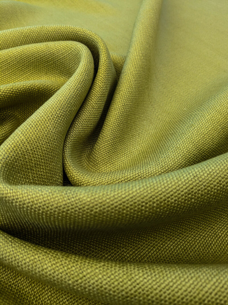 PXL_20240521_201019763 Scalamandre Lakeside Linen Lime Green Solid MSRP USD 158/y