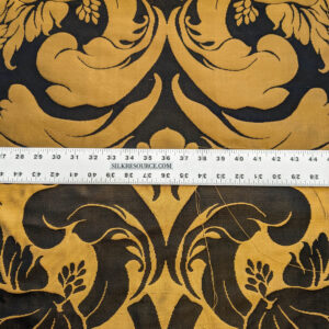 PXL_20240521_221900496 Scalamandre Aspide II Black & Gold  Damask MSRP USD 628/y