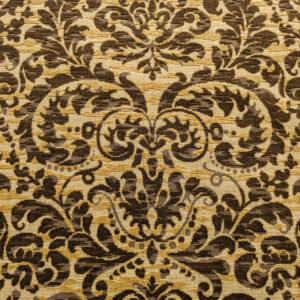 PXL_20240522_195918308 Scalamandre Vendome Camel Brown Cut Velvet Brown Gold Florentine Renaissance Damask MSRP USD292/y