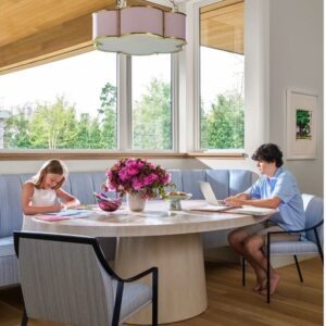 by yard Scalamandre Powers Court Blue silk Taffeta Strie Bty MSRP USD 342/y