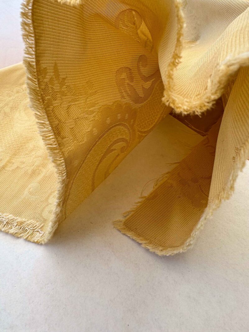 IMG_3971 Scalamandre Floral Botanical Brown Beige Embroidery Historical 1.2y