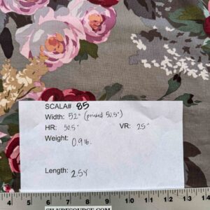 IMG_4220 2.5y Scalamandre Eugenie Flowers Botanical Floral Tree Foliage