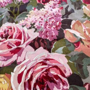 IMG_4221 2.5y Scalamandre Eugenie Flowers Botanical Floral Tree Foliage