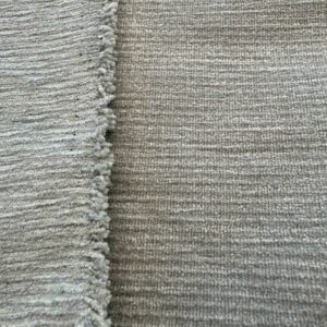 1 yard Scalamandre Solid Gray Strie Upholstery