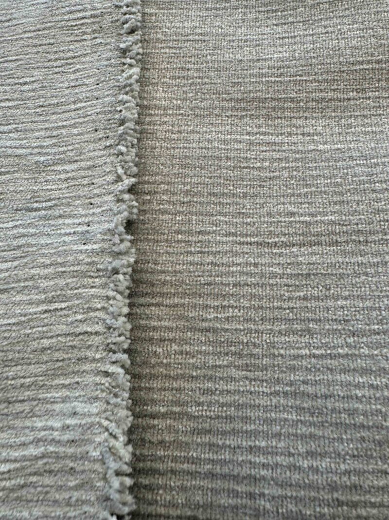 1 yard Scalamandre Solid Gray Strie Upholstery