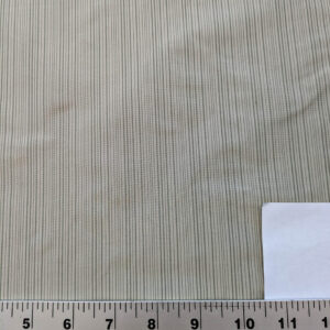 Scalamandre Astley Silk Strie Sage Gray White Pin Stripe Small Scale MSRP USD350+/yard