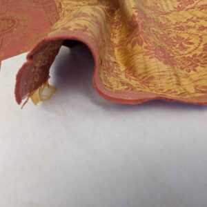 PXL_20240607_210407045 1.2y Scalamandre Medallion Red Gold Damask Floral Botanical Renaissance