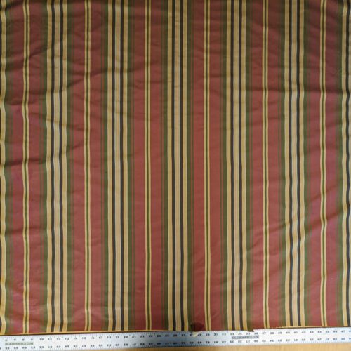 PXL_20240611_192214523 3.5y Scalamandre Silk Stripe Red White Yellow Blue Green