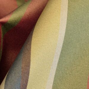 3.5y Scalamandre Silk Stripe Red White Yellow Blue Green