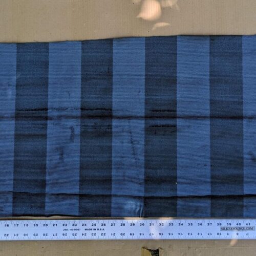 PXL_20240626_204457646edit 0.5Y Lee Jofa Continental Velvet "evening" Blue Velvet Stripe