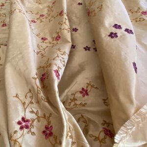 WhatsApp Image 2024-06-06 at 08.07.16_c36d7dfe Scalamandre Old World Weavers Amaresh Embroidery Silk Gold Clematis