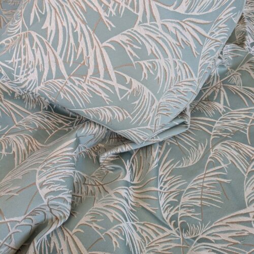 448866002_833168825099376_1374144257643340621_n 8 EV37 2.4 yards Lelievre Paris Graminae Celadon Blue White Jacquard Wovens Grass