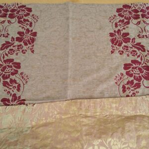 449713399_1989818108121234_7056941012946143549_n 1 EV37 2.4yards Old World Weavers Broche Damask Yellow Red Botanical Floral Renaissance MSRP USD 500+