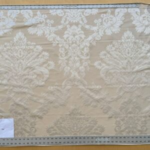 IMG_3939 Scalamandre Silk Damask Beige Historic French Court Renaissance 38" x 56"