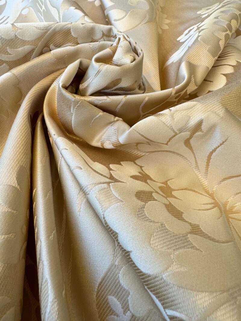 IMG_3941 Scalamandre Silk Damask Beige Historic French Court Renaissance 38" x 56"