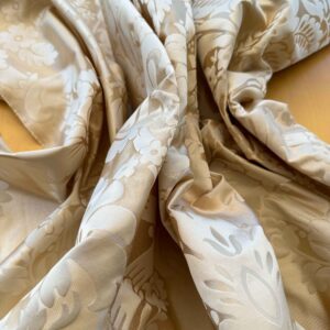 IMG_3945 Scalamandre Silk Damask Beige Historic French Court Renaissance 38" x 56"