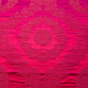 PXL_20240702_195410294 1.8y Scalamandre Lelievre Paris Grambois Argent Gray Damask Renaissance Gray Historic MSRP USD712/y