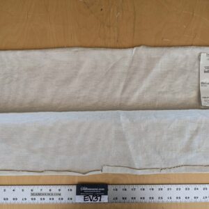 PXL_20240709_185747101 10 EV37 25" x 27" Edmond Petit Lin Miroir Argent Noir Silver Black Texture Solid Linen MSRP USD594/y