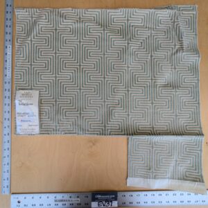 PXL_20240709_190539001 1.5y Lee Jofa Fabric - Palma Matelasse Wedgwood Blue Aqua